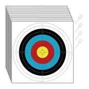 Archery Targets for Backyard, 30Pcs Bow Targets for Hunting &4185