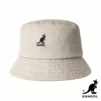 在飛比找蝦皮購物優惠-KANGOL WASHED BUCKET 漁夫帽(卡其色)