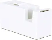 Desktop Tape Dispenser - Silicone Non-Skid Weighted Base Tape Cutter