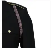 GENUINE U.S. ARMY SHOULDER CORD: MEDICAL - MAROON AND WHITE