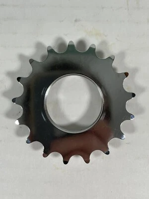 Track Cog 1/8", 17t, Silver, For Fixed Gear / Track Bicycle New Old Stock