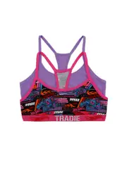 Tradie Girls Racer Back Crop 2Pack