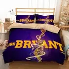 Gift Idea For Lovers Kobe Bryant Full Bedding Duvet Cover Set (4pcs)