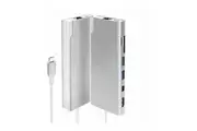 ALOGIC USB-C Dock Plus - 4K Video or Dual FHD - HDMI, Mini DisplayPort - Silver (Refurbished)