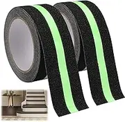Anti Slip Tape for Stairs and Outdoor Steps - 2 Rolls Non Skid Traction Grip Tape,Anti Slip Grip Tape