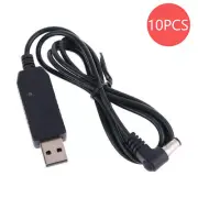 Radio USB Charger Cable Charging Cord For BaoFeng Walkie Talkie UV5R UV82 F8HP