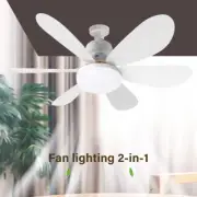 LED 40W ceiling fan light E27 with remote control dimming for living room study