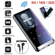 Bluetooth-compatible MP3 Player MP4 Media FM Radio Recorder HIFI Sport Music