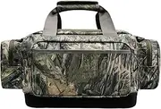 Lightweight Leather Bag Men | Waterproof Mens Weekend Bag | Comfortable Outdoor Hunting Gear, Versatile Hiking Gear Bag, Travel Duffle Bags, 12.8 x 8.46 x 8.46 Inches for Hiking 1 Pack, 1,