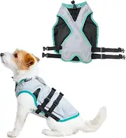 Dry Cooling Vest Dog, Small, Silver