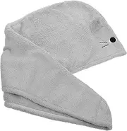 Healvian Hair Towel Cap Quick Dry Bath Cap for Women Absorbent Hair Drying Wrap for Home Use