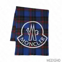 在飛比找Yahoo!奇摩拍賣優惠-【WEEKEND】 MONCLER Checked Logo