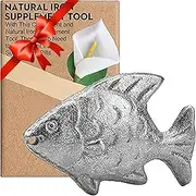 Iron Fish Cooking Tool to Add Original Iron Supplement to Food and Water, Iron Supplement Tool for Iron Deficiency Vegetarians, Pregnant Women and Children