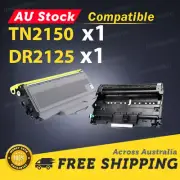 1x Toner TN-2150 + 1x Drum Unit DR-2125 for Brother HL2140,HL2142,HL2150,HL2170W