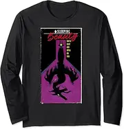 Disney Sleeping Beauty Maleficent VHS Movie Cover Long Sleeve T-Shirt