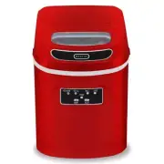 Whynter Compact Portable Ice Maker 27 lb capacity - Metallic Red