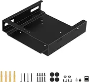 Bracket for HP Desktop Mini PC Mount VESA/Wall/Under Desk Mount for HP EliteDesk 800 805 HP ProDesk 600 405 400 HP 260 Desktop Mini PC Holder for HP with Cable Ties and Screws