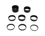 8 Pcs M48X0.75 Focal Length Extension Tube Kit 3 5 7 10 12 15 20 30Mm Extending Ring For Astronomical Telescope Photography