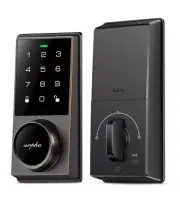 Keyless Entry Smart Door Lock 50Codes Keypad Deadbolt Lock Anti-Peeping Password