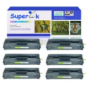 6 Pack C4092A 92A Toner Cartridge for HP LaserJet 1100ase 1100axiZ 1100se 3200se