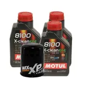 3L Motul 8100 X-CLEAN EFE 5W30 Wix XP Filter Motor Oil Change Kit API SN (for: Honda)