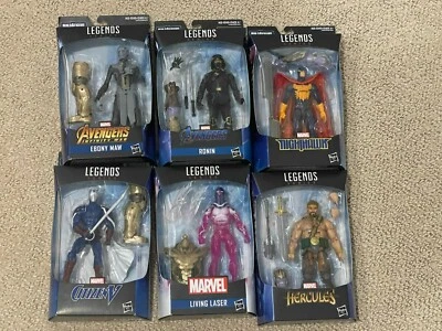 NEW Marvel Legends Avengers Endgame BAF Armored Thanos Set 6 Figures RARE
