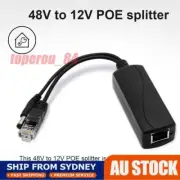 12V IEEE802.3AF/AT POE Switch Active POE Splitter Connector Ethernet Adapters