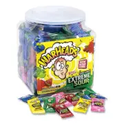 WARHEADS Xtreme Sour Hard Candy, Assorted Flavors, 34 oz Tub 10032134215507