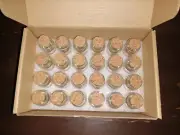 24PCS 10ml Glass Bottles Cork Stoppers DIY Decoration Mini Glass Vials Mini New