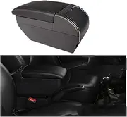 for r&enault for K-ZE Car Armrest Box Armrest with USB Cup Holder Accessories Car Centre Armrest Glove Box(F2 No USB)