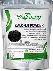 Vajraang Kalongi Powder (Black Seeds) for Increases Memory and Hair growth - 250grams