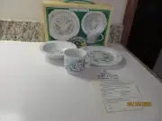 Cabbage Patch Doll Porcelain Dish 3 Piece Set By Royal Worcester New In Box