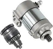 2 PCS 55140001100 55140026400 Starter Motor And Bendix Set，Compatible With KTM EXC XC XC-W Motorcycle FREERIDE 250 R 250cc 300cc Engine Set