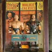 Vintage MIP WCW Slam Bam Walkie Talkies Goldberg vs Kevin Nash Grudge Match New