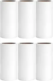Meagtlva Linter Roller Sticker,6 Rolls Lint Roller Refill,4''(10cm) Refills Full 360 Sheets,Sticky Lint Roller for Clothes, Sofa, Bed and Carpet,Lint Roller Refills for Pet Hair,Dust