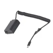 USB-C to DMW-BLK22/DCC17 Dummy Battery Power Cable For Panasonic GH3 Camera