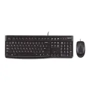 Logitech MK120 USB Desktop Keyboard and Mouse Combo [920-002586]