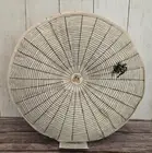 NEW John Derian 12x12 Round Tangled Web Bead Spider Pillow Target Halloween 2024