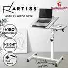 Artiss Laptop Desk Laptop Table Portable Mobile Adjustable Height Computer Table