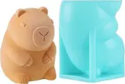 Silicone Molds for Crafts - Easy Release Capybara Ice Mold,Cute Fun Baking Accessory Decorations for Cake Making Easter Birthday Graduation Party Favors