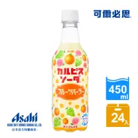 在飛比找momo購物網優惠-【ASAHI 朝日】可爾必思蘇打水果總匯450mlx24入/