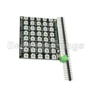 8x5 40 LED Matrix WS2812 LED 5050 RGB Full-Color Driver Board For Arduino NEW