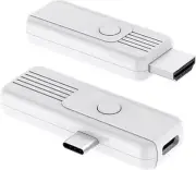 Wireless HDMI Transmitter and Receiver, Upgrade Type-C 3.1 Plug & Play 2.4G/5G