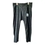 FLX Forrest Green And Black Travel Leggings Size XL