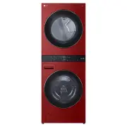 LG 17kg/10kg WashTower Combo Machine Candy Red WWT-1710CR