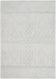 Maisie Geometric Wool Blend Rug