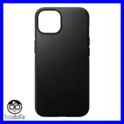 NOMAD Modern Leather Case - genuine Leather for Apple iPhone 14 Plus, Black