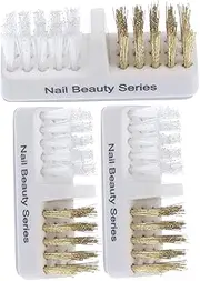 PLAFOPE Drill Bits Cleaning Brush 3PCS Nail Drill Bit Brush Set Durable for Home Salon and School Use