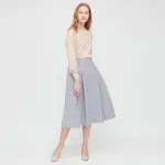 UNIQLO MIDI 裙子稍打褶