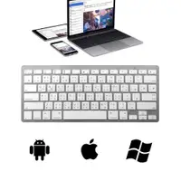 在飛比找ETMall東森購物網優惠-香港繁體臺灣倉頡注音字符鍵盤 無線藍牙鍵盤 適用蘋果win1